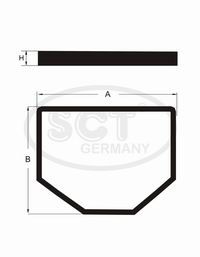 SCT GERMANY Фильтр, воздух во внутренном пространстве SAK 266